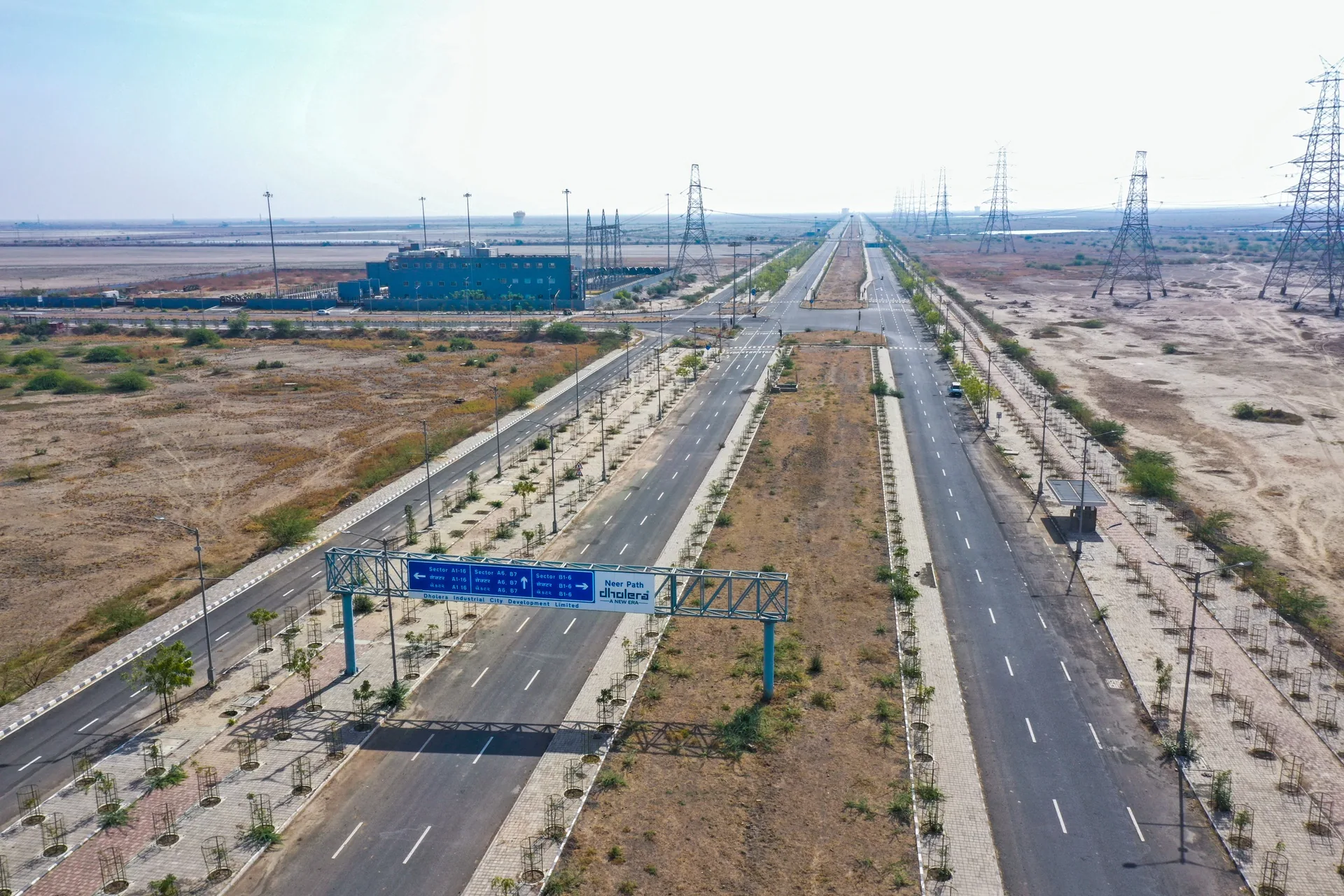 Road Network & Utility Corridor, Dholera SIR