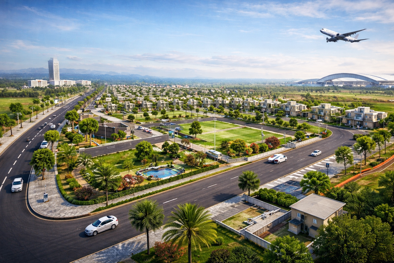 Check Available Plots in Falcon Hi Tech City, Dholera SIR